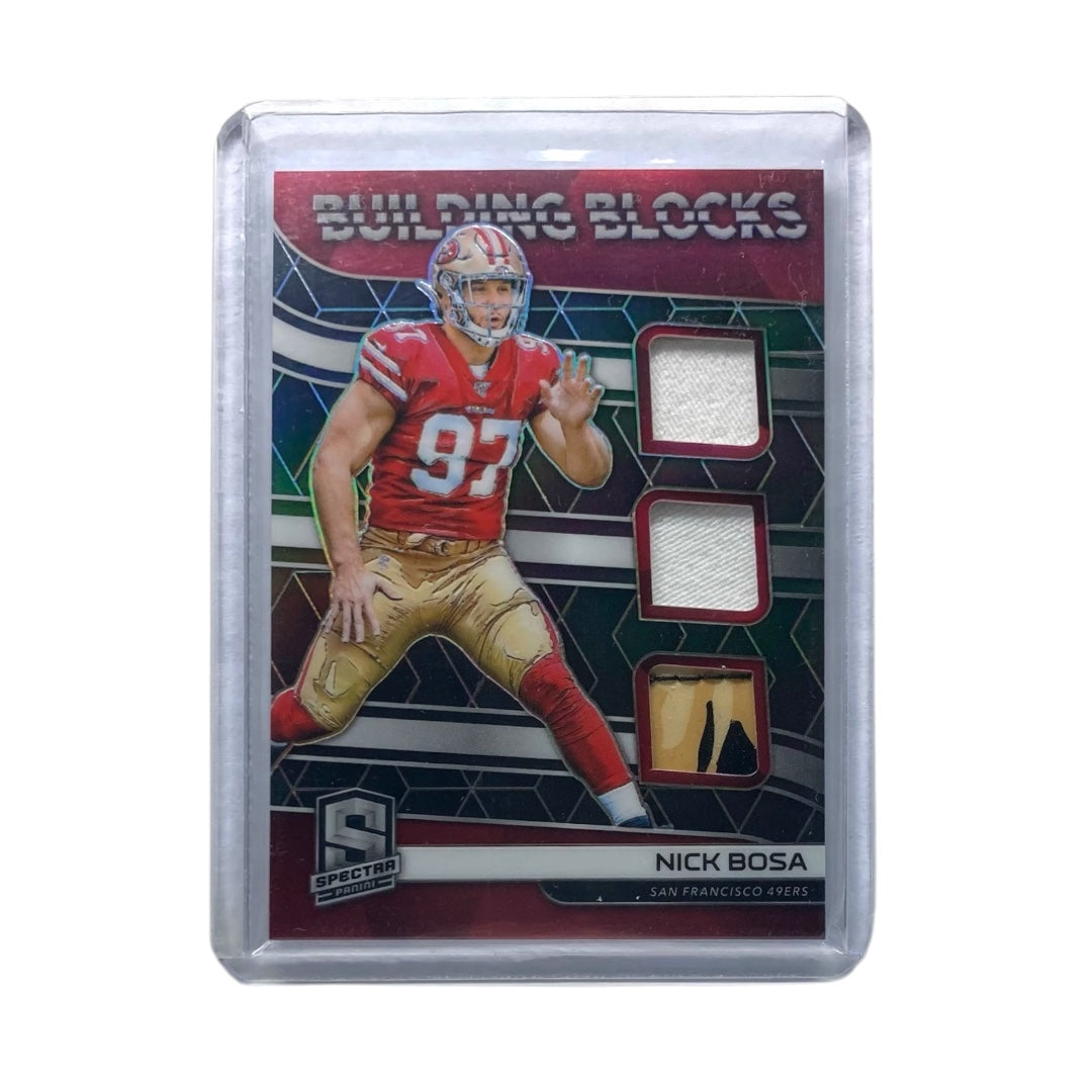 PANINI NFLカード SPECTRA PRIZM NICK BOSA 49ERS /99 #BB11 中古 IT2