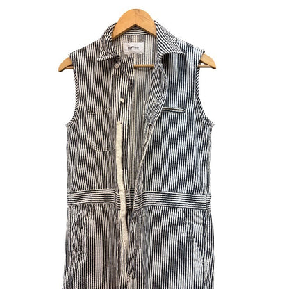 BEAMS BOY ビームスボーイ ストライプ オールインワン レディース つなぎ 春 夏 中古 W４