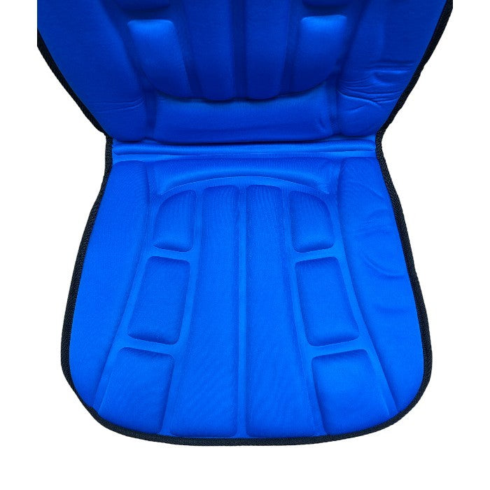 ツインバード シートマッサージャー ブルー EM-2537BL 医療機器認証番号：220AGBZX00097000 TWINBIRD マッサージ器 家電 腰 背中 もも 中古 W４