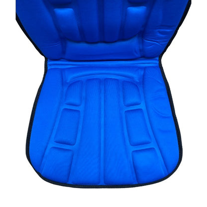 ツインバード シートマッサージャー ブルー EM-2537BL 医療機器認証番号：220AGBZX00097000 TWINBIRD マッサージ器 家電 腰 背中 もも 中古 W４