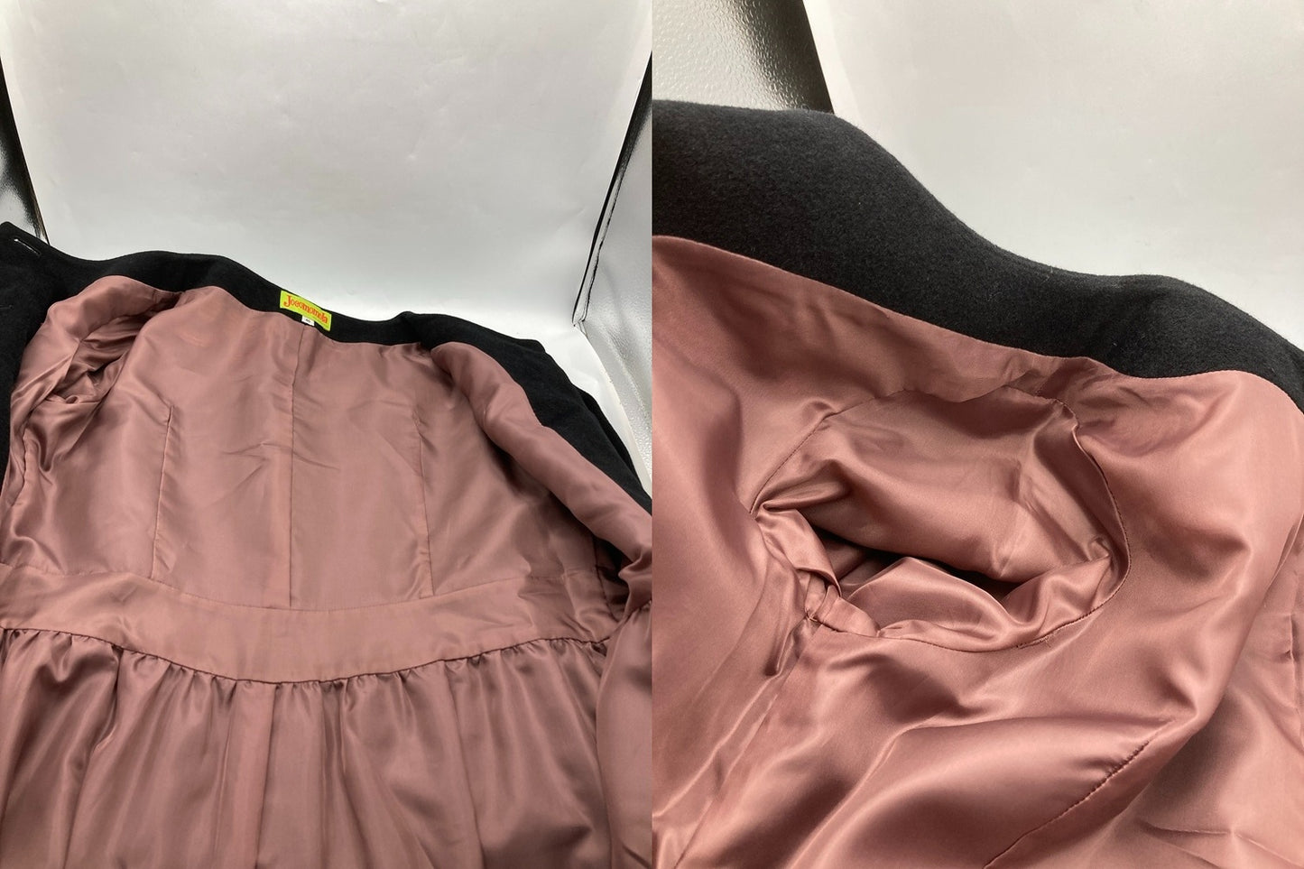 jocomomola ホコモモラ 刺繍 ビーズ ワンピース サイズ40 ブラック 中古 D4