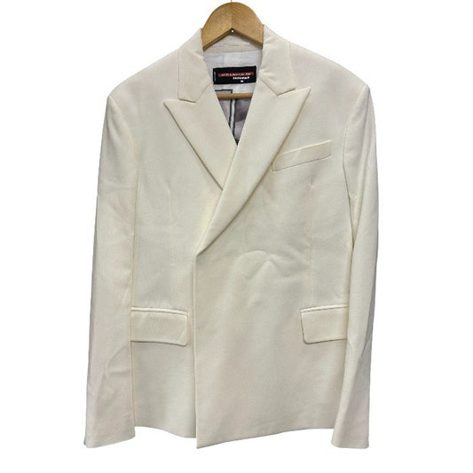 DSQUARED2 ディースクエアード ジャケット 38 メンズ ホワイト ダブルジャケット アウター 秋 冬 中古 W1