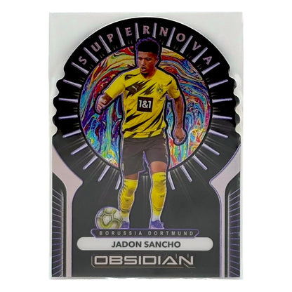 PANINI サッカーカード OBSIDIAN DIE-CUT JADON SANCHO BORUSSIA DORTMUND /60 #4 中古 IT1