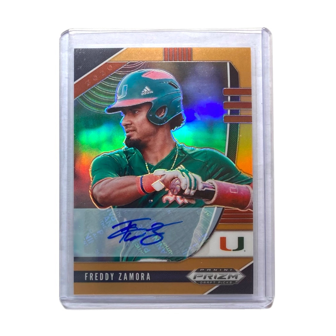 PANINI MLBカード PRIZM DRAFT PICKS FREDDY ZAMORA /20 #PDP53 中古 IT2
