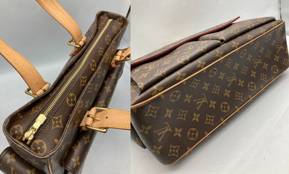 LOUIS VUITTON ルイヴィトン モノグラム ミュルティプリ・シテ M51162 中古 D4