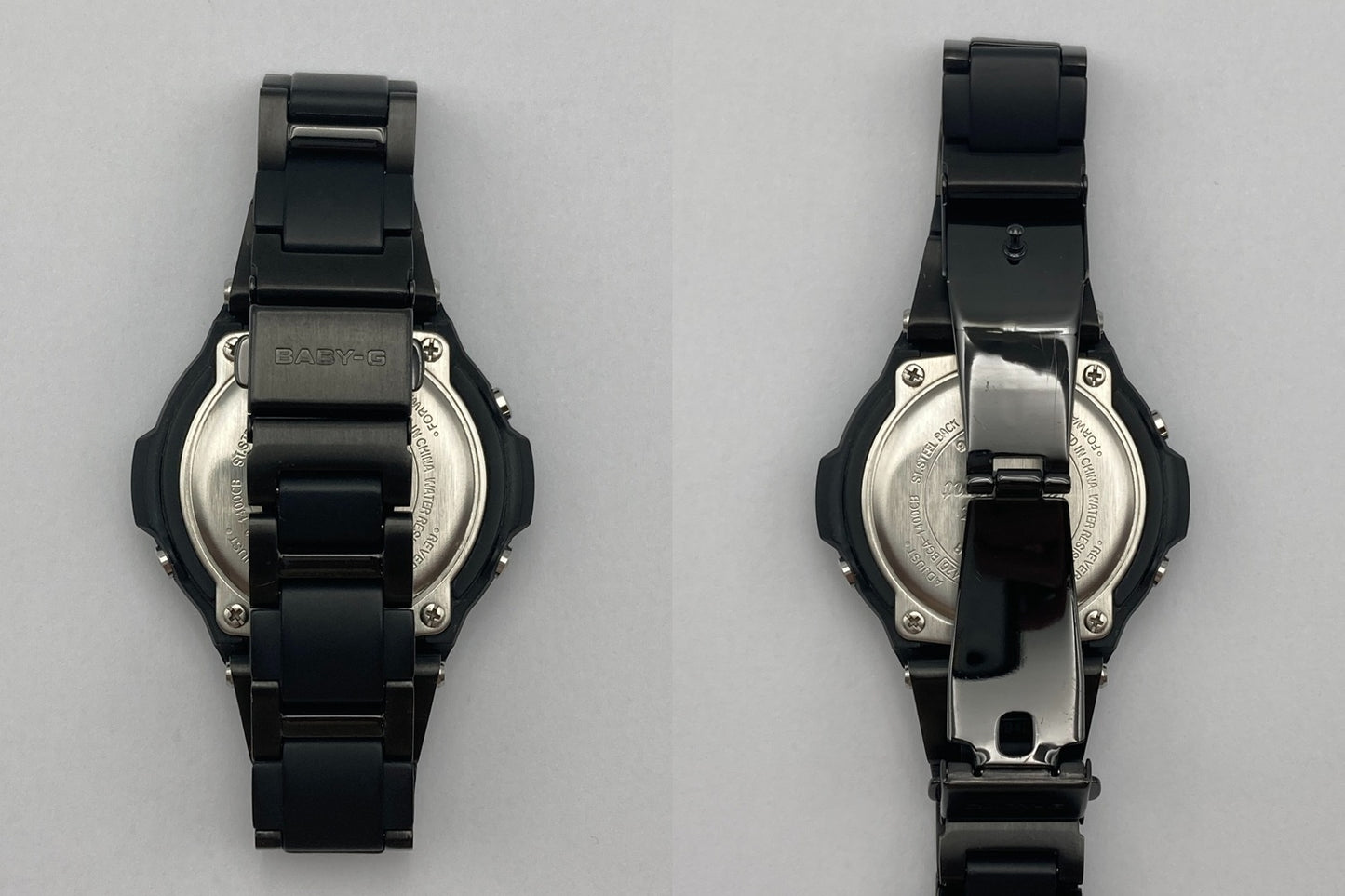 [カシオ] 腕時計 ベビージー Tripper (トリッパー) コンポジットデザインモデル 電波ソーラー BGA-1400CB-1BJF 中古 D4