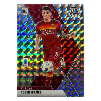 PANINI サッカーカード MOSAIC SERIE A PRIZM ROGER IBANEZ ROMA #13 中古 IT2