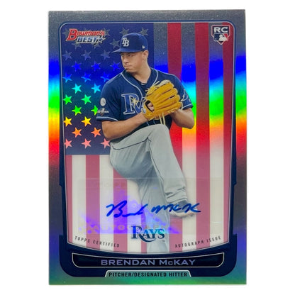 TOPPS MLBカード BOWMAN'S BEST BRENDAN MCKAY TAMPA BAY RAYS /99 #DB-9 中古 IT2
