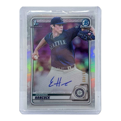 TOPPS MLBカード BOWMAN CHROME 1ST EMERSON HANCOCK SEATTLE MARINERS /499 #CDA-EHA 中古 IT1