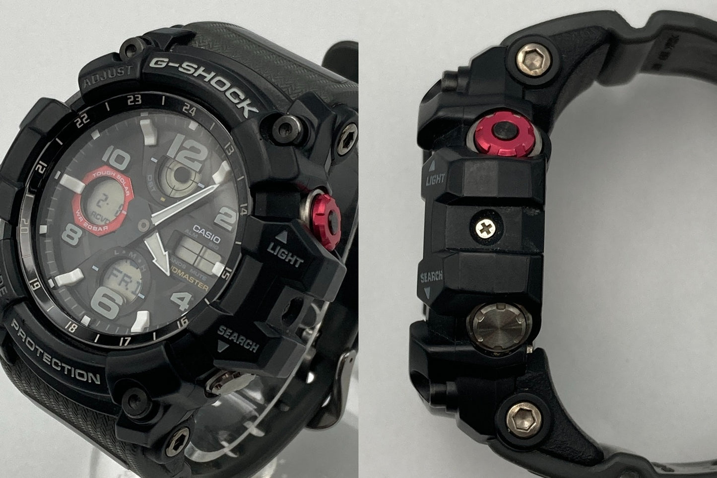 CASIO カシオ Gショック マスターオブG マッドマスター タフソーラー 腕時計 GWG-100-1A8JF メンズ 中古 D4