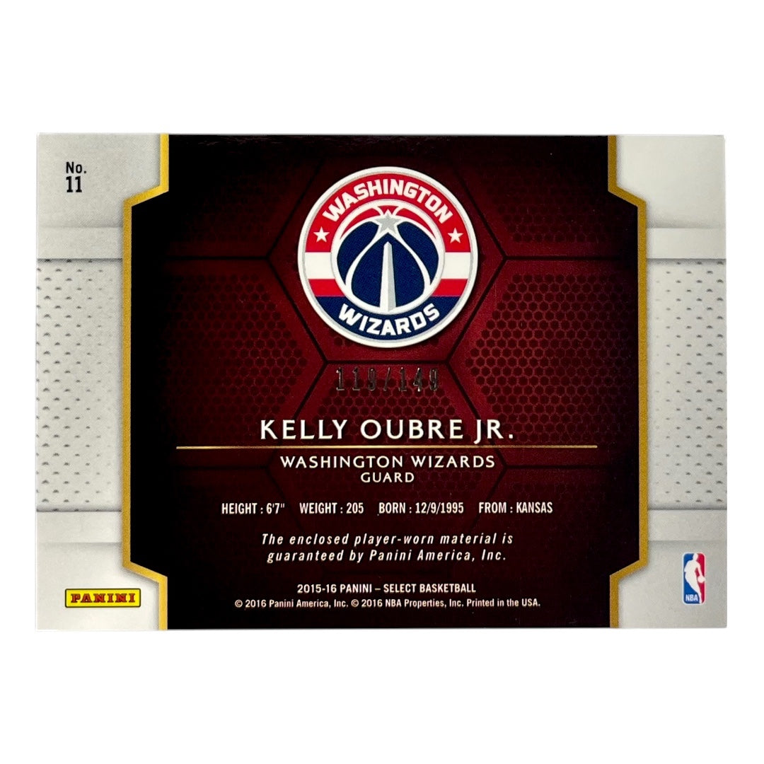 PANINI NBAカード SELECT KELLY OUBRE JR. WASHINGTON WIZARDS /149 #11 中古 IT2