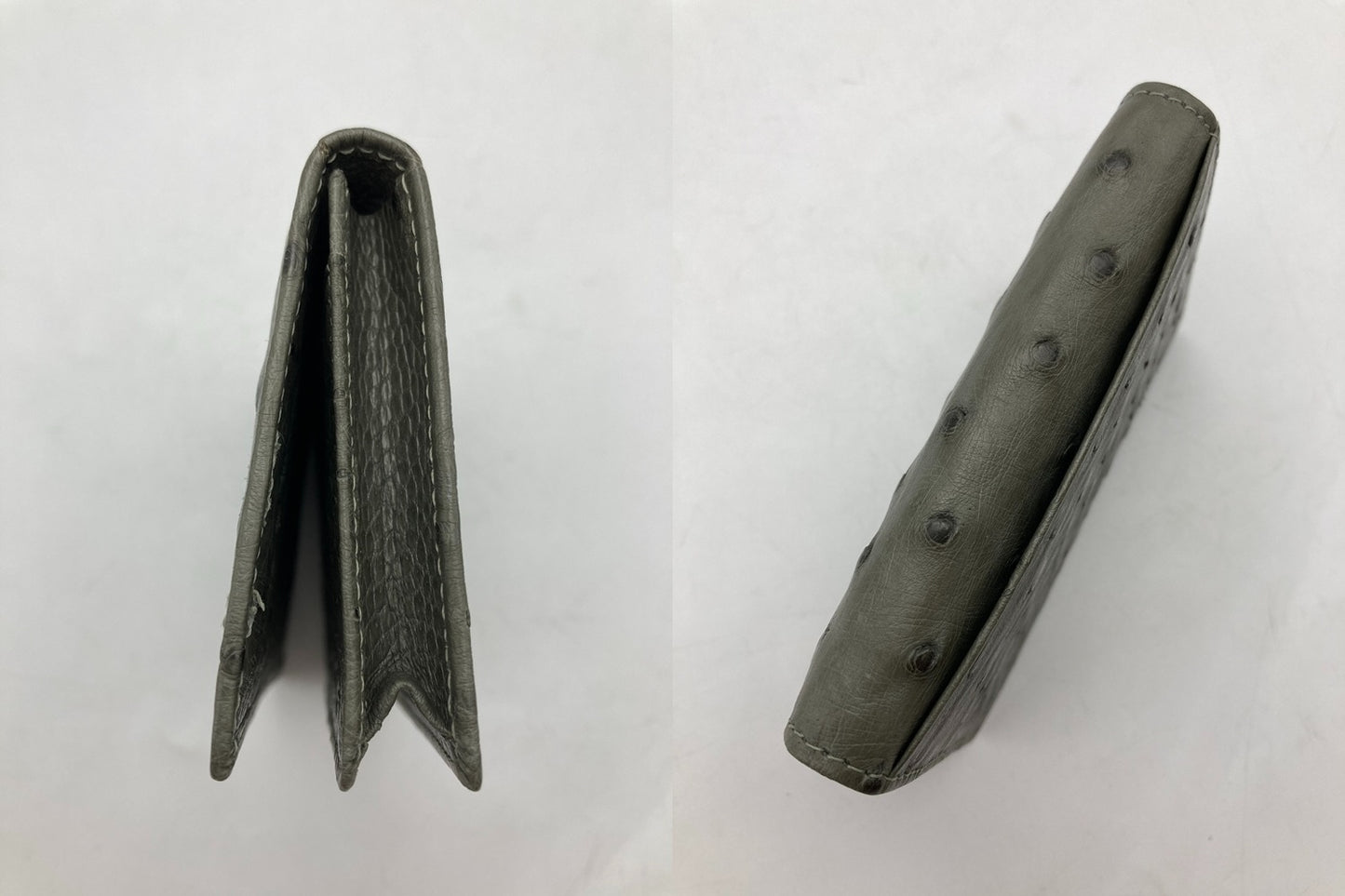 RODANIA ロダニア オーストリッチ 名刺入れ 中古 D4