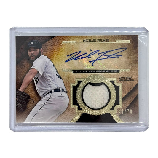 TOPPS MLBカード TIER ONE MICHAEL FULMER DETROIT TIGERS 41/70 #AT1R-MFU 中古 IT1