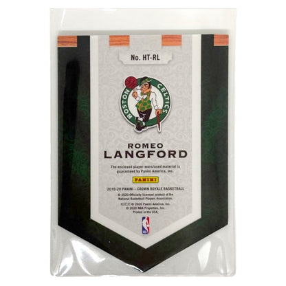 PANINI NBAカード CROWN ROYALE DIE-CUT ROMEO LANGFORD CELTICS #HT-RL 中古 IT1