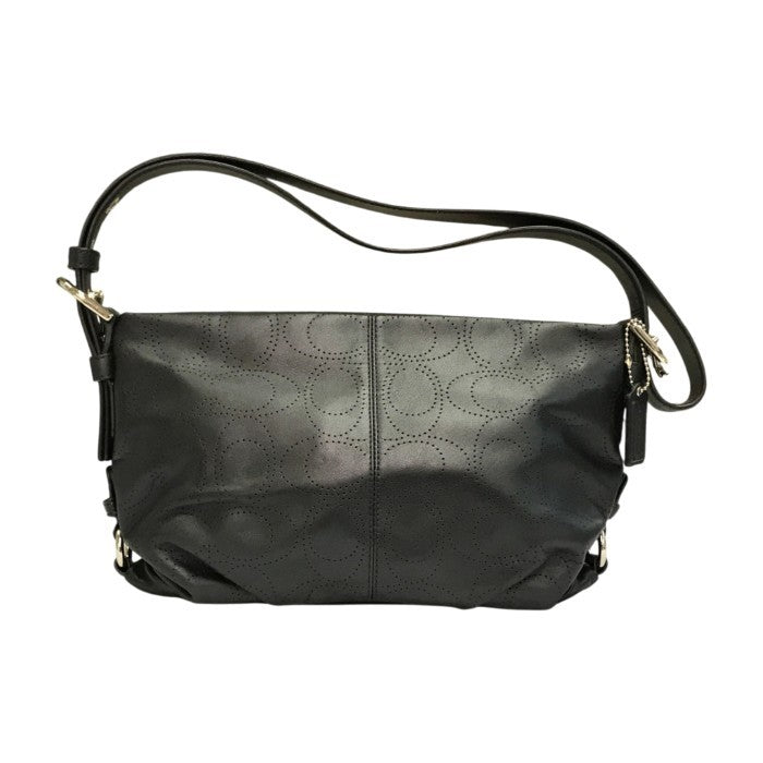 COACH コーチ ショルダーバッグ レディース パンチングレザー シグネチャー 2way F17104 中古 T1