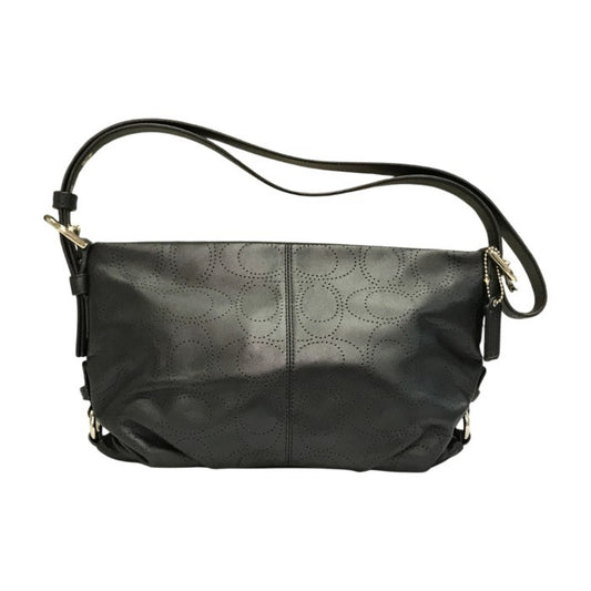 COACH コーチ ショルダーバッグ レディース パンチングレザー シグネチャー 2way F17104 中古 T1