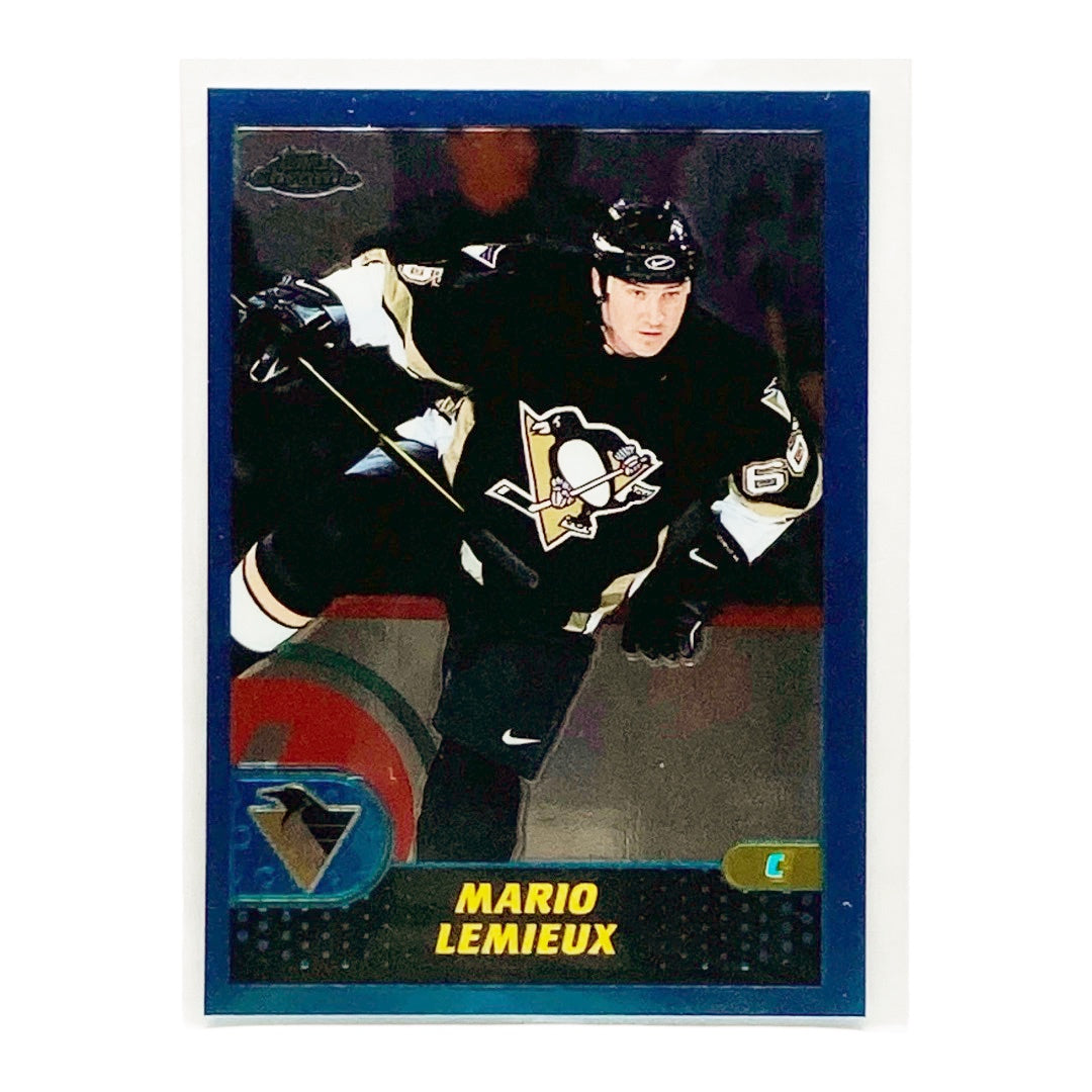 TOPPS NHLカード CHROME MARIO LEMIEUX PENGUINS #1 中古 IT2