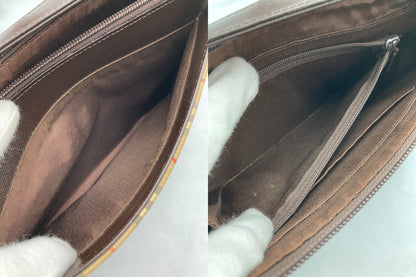 BURBERRY バーバリー ノバチェック シャドーホース ワンショルダーバッグ 中古 D4