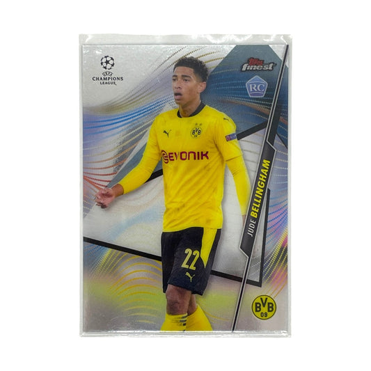 TOPPS サッカーカード FINEST JUDE BELLINGHAM BORUSSIA DORTMUND #6 中古 IT1