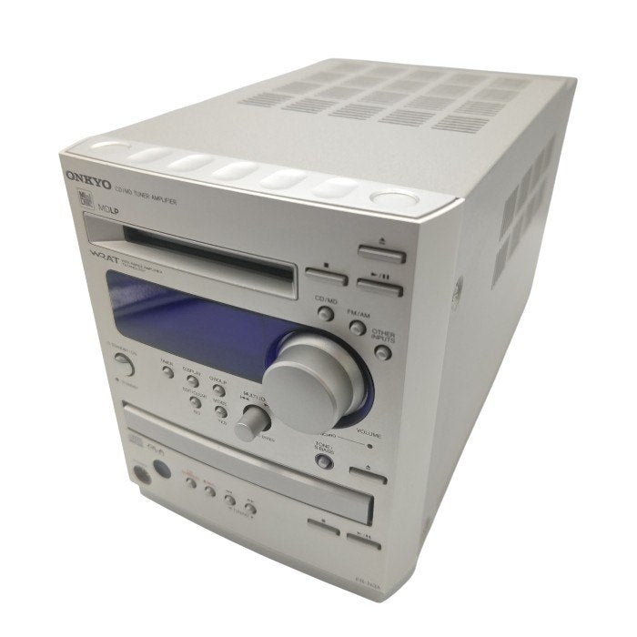 【ジャンク品】 ONKYO オンキョー CD/MD AM/FMチューナー ミニコンポ FR-N3X 中古 H4
