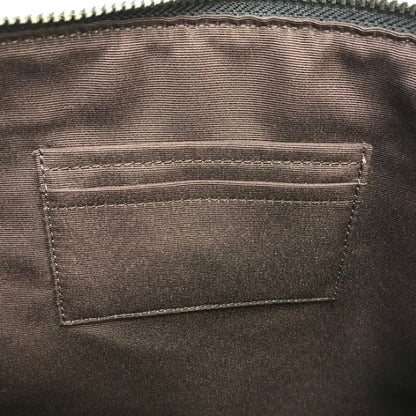 COACH コーチ クラッチバッグ メンズ PVCシグネチャー セカンドバッグ カード収納 ブラック F25520 中古 T1