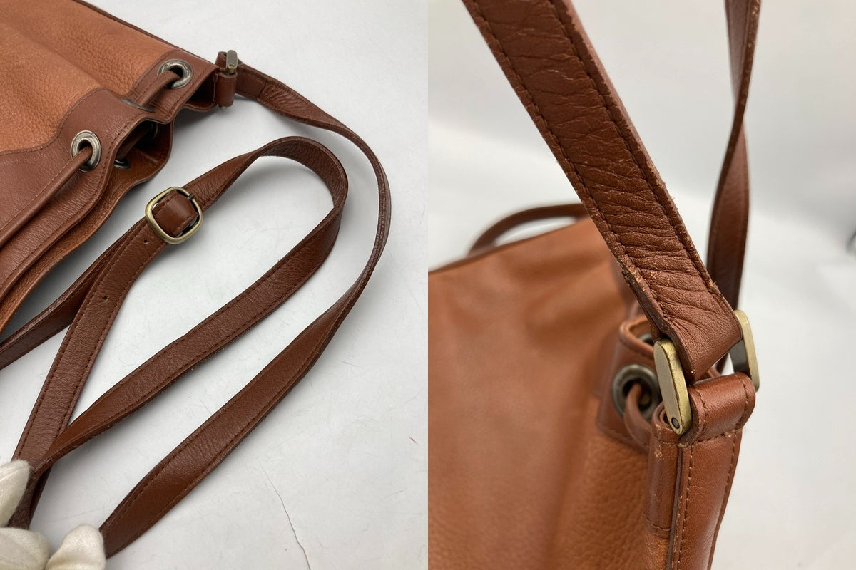 Burberrys バーバリーズ 巾着 ショルダーバッグ レディース 中古 D4