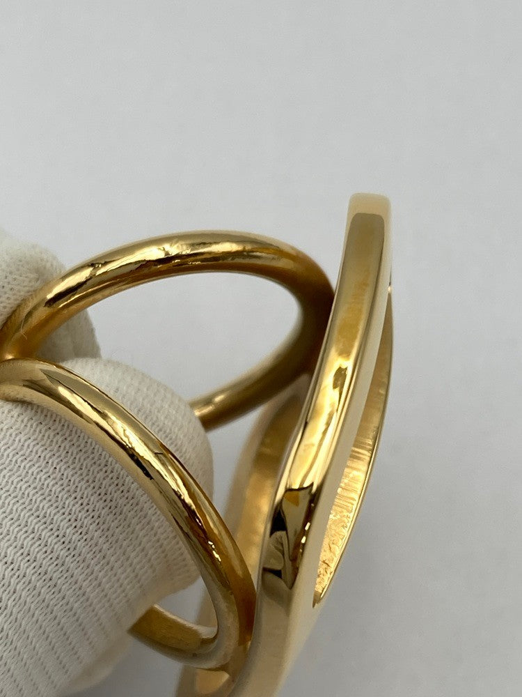 Salvatore Ferragamo フェラガモ スカーフリング 中古 D4