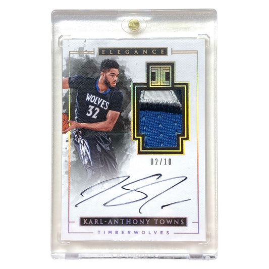 PANINI NBAカード IMPECCABLE KARL-ANTHONY TOWNS TIMBERWOLVES 02/10 #EV-KT 中古 IT2