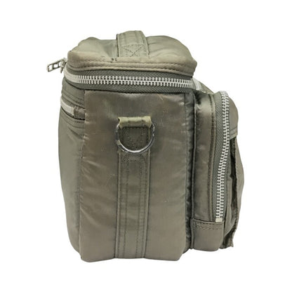 PORER ポーター タンカーカメラバッグ ナイロン TANKER 着脱可能仕切り セージグリーン 622-76121 中古 T1