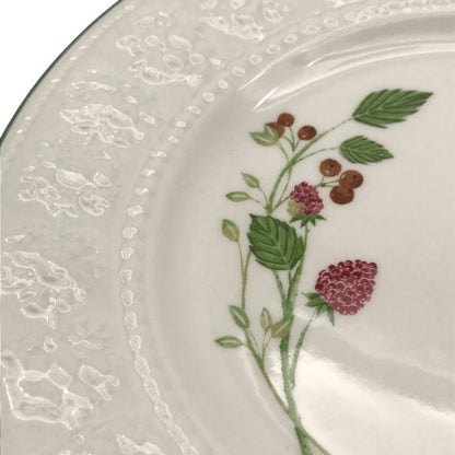 Wedgwood ウェッジウッド フェスティビティ ラズベリー ハニーセット ティーカップ/ソーサー プレート ペア Festivity Raspberry 中古 T1