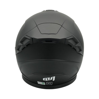 マルシン バイクヘルメット クリアシールド PSC 二輪 インナーバイザー インカム用スピーカーホール トップベンチレーション 艶消し フラットブラック XLサイズ 中古 T1