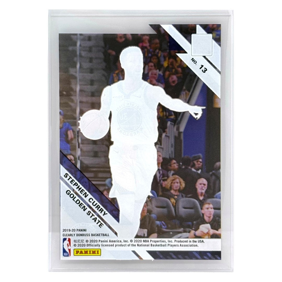 PANINI NBAカード CLEARLY DONRUSS STEPHEN CURRY GOLDEN STATE WARRIORS #13 中古 IT1