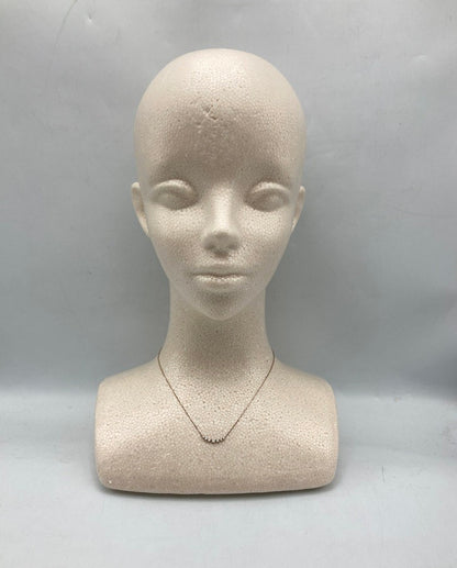 4℃ ヨンドシー シルバー 7石 ネックレス 中古 D4