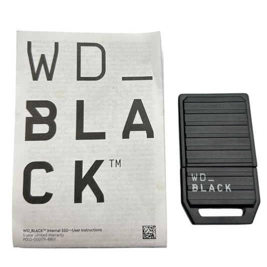 WD_BLACK 1TB C50 拡張カード Xbox用 WDBMPH0010BNC-WCSN ソリッドステートドライブ Xbox SERIES S ゲーム 周辺機器 中古 W４