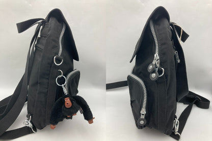 キプリング Kipling Firefly Up 2way ミニリュック ショルダーバッグ K12887 中古 D4
