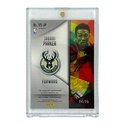 PANINI NBAカード PRIZM JABARI PARKER BUCKS 04/25 #VS-JP 中古 IT1