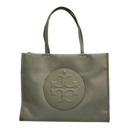 TORY BURCH トリーバーチ エラ スモール トートバッグ レディース マグネット開閉 A4収納 通勤 グリーン系グレー 164757 中古 T1