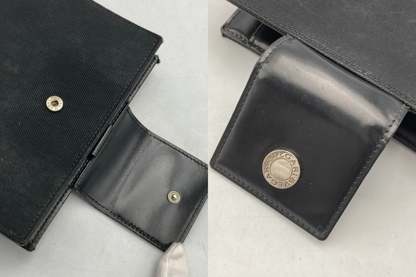 BVLGARI ブルガリ 手帳カバー 6穴 システム手帳 中古 D4