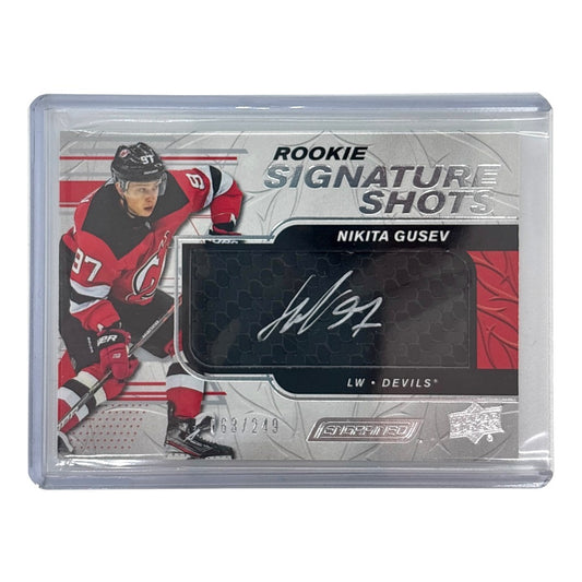UPPER DECK NHLカード ENGRAINED NIKITA GUSEV DEVILS 063/249 #RSS-NG 中古 IT1