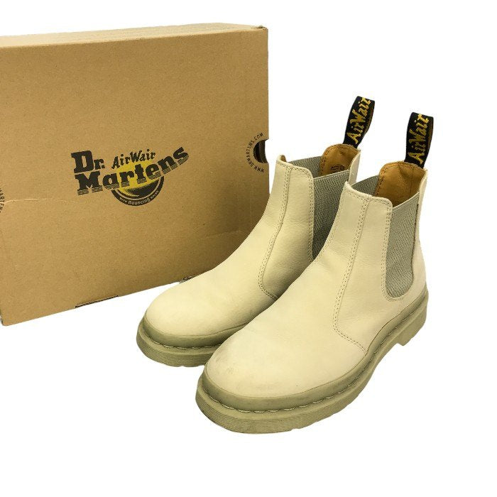 Dr.Martens ドクターマーチン NUBUCK チェルシーブーツ メンズ サイドゴア ヌバック ベージュ UK7(26cm) 2976 中古 T1