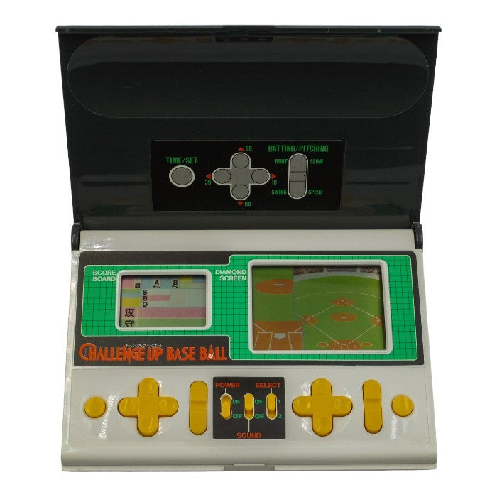 BANDAI LSIゲーム チャレンジアップベースボール 中古 a1