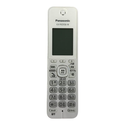 Panasonic パナソニック デジタルコードレス電話機&中継アンテナ セット ホワイト 子機1台 見やすい液晶画面 迷惑防止機能 VE-GD69DL-W 中古 T1