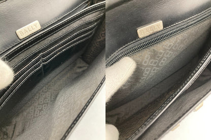 BALLY バリー レザー ダイアルロック セカンドバッグ 中古 D4