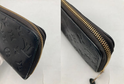 LOUIS VUITTON ルイヴィトン アンプラント ポルトフォイユ スクレット ロン ラウンドファスナー長財布 アンフィニ M93435 中古 D4