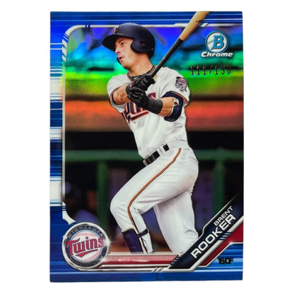 TOPPS MLBカード BOWMAN CHROME BRENT ROOKER MINNESOTA TWINS /150 #BCP-45 中古 IT2