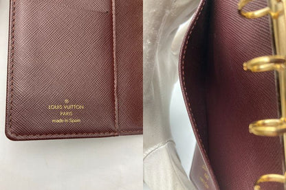 LOUIS VUITTON ルイヴィトン モノグラムミニ アジェンダPM 手帳カバー R20912 中古 D4