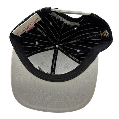 mitchell＆ness ミッチェル＆ネス ロサンゼルス キングス キャップ メンズ 帽子 ストライプ カジュアル ストリート 中古 W４