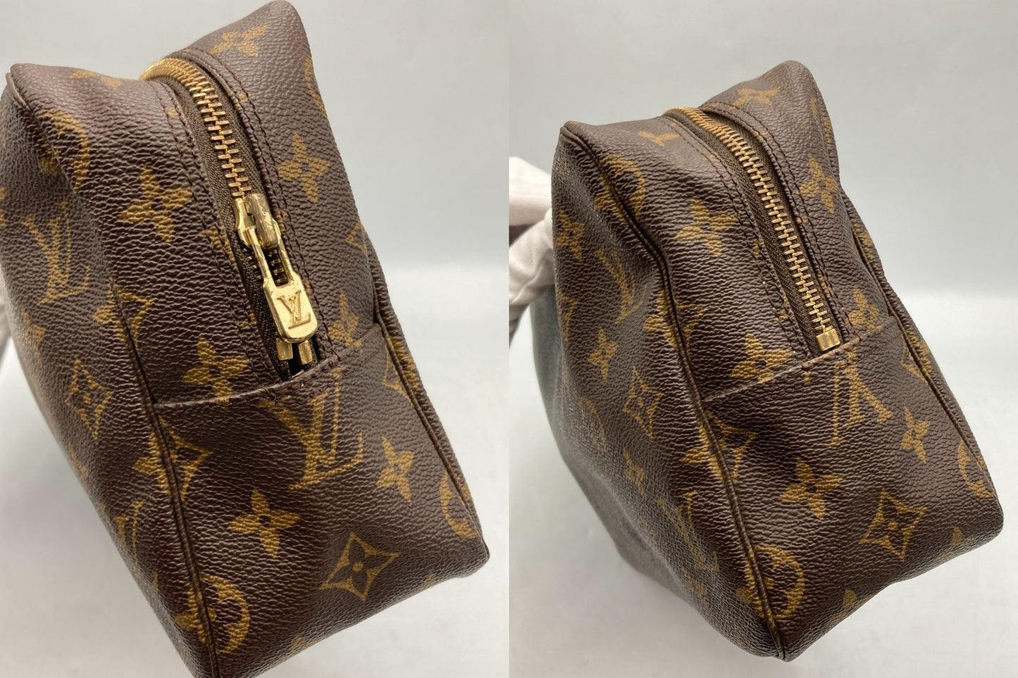 LOUIS VUITTON ルイヴィトン モノグラム トゥルーストワレット28 M47522 中古 D4