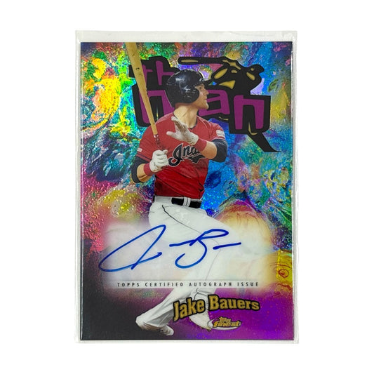 TOPPS MLBカード FINEST JAKE BAUERS CLEVELAND INDIANS 65/99 #FTMA-JB 中古 IT1