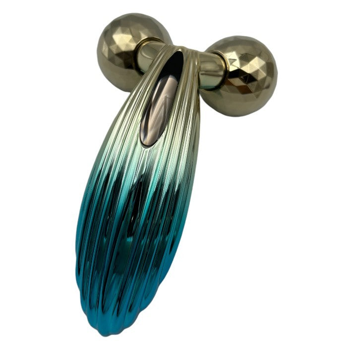 ReFa CARAT RAY MTG ブルー RF-PC2019B-SP ボディマッサージジェル 120ｇ セット リファ 美顔ローラー 美容ローラー フェイス ボディ 中古 W４